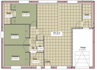  Maison � vendre 4 pi�ces 86 m�