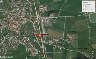  Terrain 1832 m� Champdieu