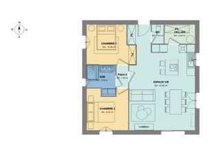  Maison 3 pi�ces 65 m� Marcilloles