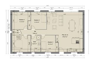  Maison � vendre 5 pi�ces 105 m�