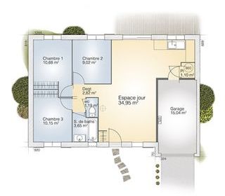  Maison 5 pi�ces 73 m� Poussan