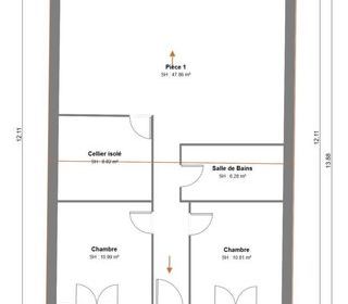  Maison � vendre 4 pi�ces 65 m�