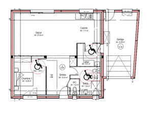  Maison � vendre 3 pi�ces 70 m�