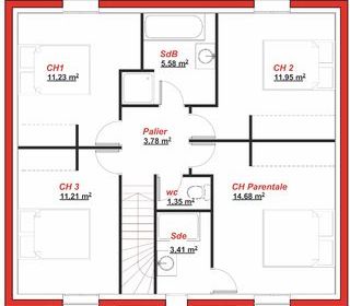  Maison � vendre 6 pi�ces 129 m�