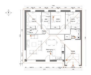  Maison � vendre 4 pi�ces 89 m�