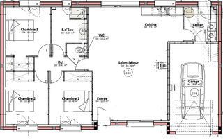  Maison 5 pi�ces 92 m� Saint-jean-d'ass�