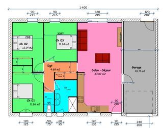  Maison � vendre 4 pi�ces 84 m�