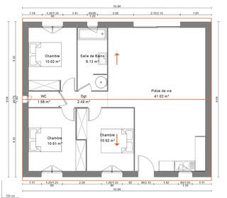  Maison � vendre 4 pi�ces 83 m�