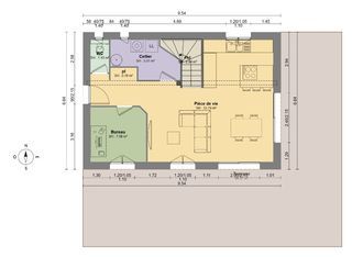  Maison � vendre 4 pi�ces 90 m�