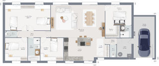  Maison 6 pi�ces 140 m� Septmonts