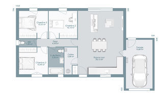  Maison � vendre 4 pi�ces 83 m�