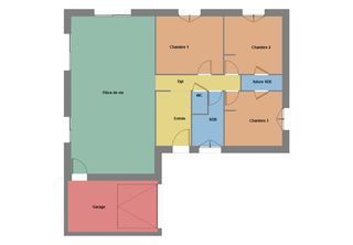  Maison 3 pi�ces 86 m� Augan