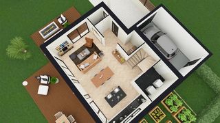  Maison � vendre 3 pi�ces 90 m�