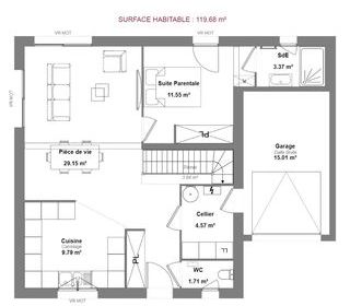  Maison � vendre 5 pi�ces 100 m�