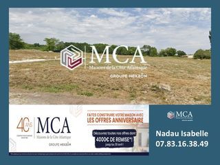  Terrain 600 m� La lande-de-fronsac