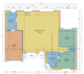  Maison � vendre 3 pi�ces 90 m�