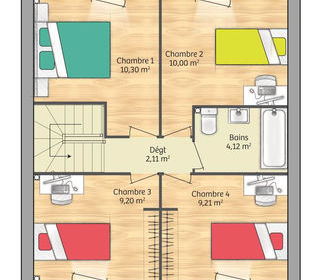  Maison 6 pi�ces 91 m� Cachan