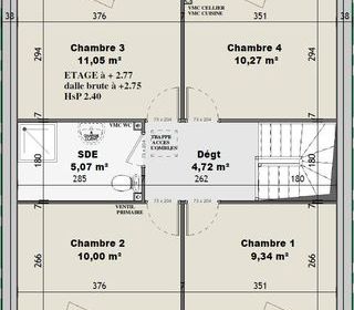  Maison � vendre 4 pi�ces 87 m�