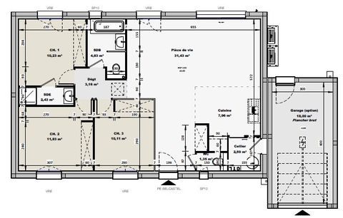   Vente Maison Maison - 4 pi�ce(s) - 85 m�