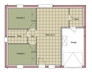  Maison � vendre 4 pi�ces 54 m�