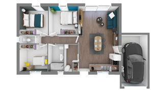  Maison 4 pi�ces 85 m� Roullens