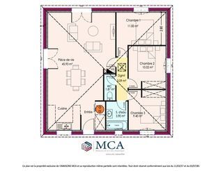  Maison � vendre 4 pi�ces 85 m�