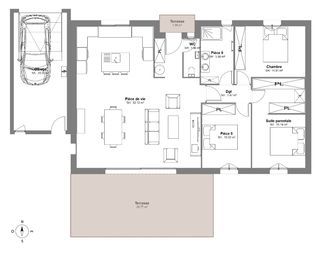  Maison � vendre 5 pi�ces 100 m�