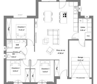  Maison � vendre 4 pi�ces 86 m�