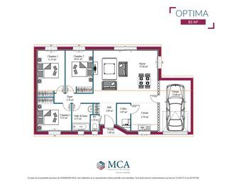  Maison 4 pi�ces 65 m� Saint-mariens