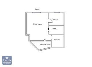  Appartement � vendre 3 pi�ces 35 m�