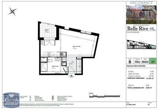  Appartement � vendre 1 pi�ce 31 m�