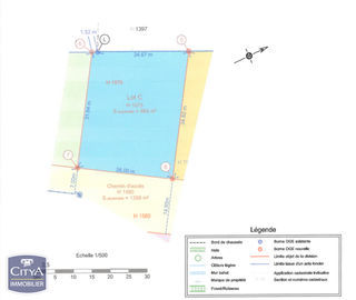  Terrain � vendre 864 m�