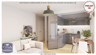  Appartement � vendre 3 pi�ces 45 m�