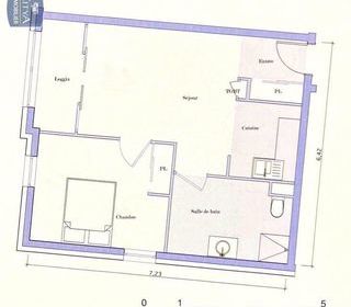  Appartement � vendre 2 pi�ces 45 m�