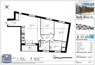  Appartement � vendre 3 pi�ces 64 m�