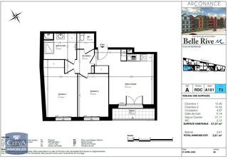  Appartement � vendre 3 pi�ces 58 m�