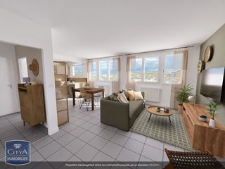  Appartement � vendre 3 pi�ces 80 m�