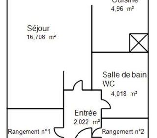 Appartement � vendre 1 pi�ce 32 m�
