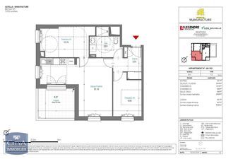  Appartement � vendre 3 pi�ces 60 m�