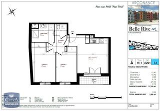  Appartement � vendre 3 pi�ces 58 m�