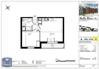  Appartement � vendre 2 pi�ces 44 m�