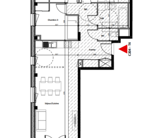  Appartement � vendre 4 pi�ces 81 m�