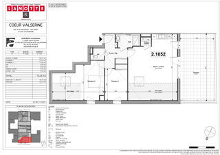  Appartement � vendre 3 pi�ces 72 m�