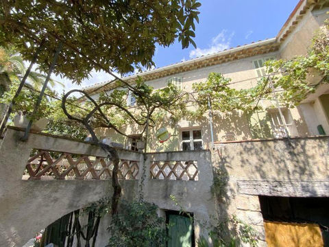   MAGAGNOSC DANS HAMEAU MAISON AVEC JARDINET VUE MER Maison - 4 pi�ce(s) - 80 m�