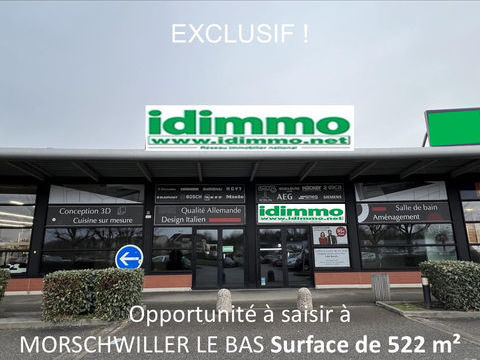 &nbsp;Exclusivit&eacute; en zone commerciale Mulhouse Dornach - M... 6264 68790 Morschwiller le bas