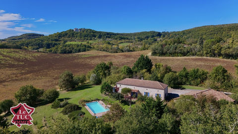   Bel ensemble en pierre avec g�te, grange et piscine. Maison - 6 pi�ce(s) - 175 m�