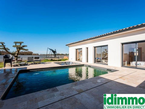   CARBONNE (31390) - VILLA DE 200 m2 - CONSTRUCTION R�CENTE AVEC DES PRESTATIONS HAUT DE GAMME Maison - 6 pi�ce(s) - 200 m�