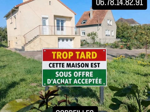   Sur Corbeilles Maison entretenue avec sous-sol et jardin arbor� � vendre   48 m2 habitables sur 1856 m2 de te Maison - 3 pi�ce(s) - 48 m�