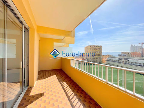   2 Pi�ces meubl� de 41m2 - MONEGHETTI Appartement - 2 pi�ce(s) - 41 m�