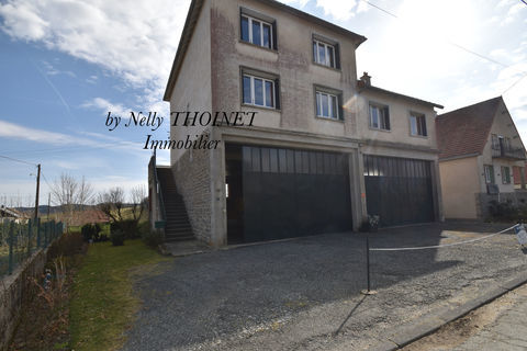   D�pt.23. CROCQ, MAISON familiale de 208 m2, vaste garage de 226 m2 Maison - 12 pi�ce(s) - 208 m�
